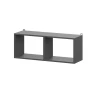 00-00144786 Полка Арника книжная навесная Денвер, графит