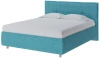 1909637 PROxSON Кровать Lino без основания (Ткань: Велюр Лофти Лазурь) 80x200