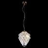 CHARME SP1+1 LED GOLD/TRANSPARENT Подвесной светильник Crystal Lux Charme SP1+1 LED GOLD/TRANSPARENT