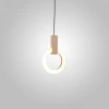 40.2372 Подвесной светильник Halo D20 Wood Imperiumloft 40,2372 (123403-22) (LED, 220V, на проводе, кольцо)