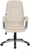 2206H beige Компьютерное кресло для руководителя Хорошие кресла 2206H «Robert» Бежевый