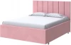 2017784 PROxSON Кровать Modern Large (Ткань: Велюр Casa Жемчужно-розовый) 80x200