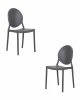 LMZL-PP712-N2_P_188-55 Набор 2 шт Стул обеденный DOBRIN ALBERT (цвет серый) LMZL-PP712-N2_P_188-55 Dobrin D0000000000000013369