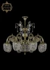 31.23.8.KR210SP.250IT.GB.Sp Подвесная люстра с хрустальными подвесками Art Classic 31.23 31.23.8.KR210SP.250IT.GB.Sp