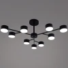 03726-0.3-09 BK GX53 Потолочная люстра на штанге Reluce 03726-0.3-09 BK GX53