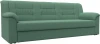 123297 Диван прямой Карелия (Зеленый/Рогожка) Лига Диванов арт.123297