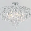 04051-0.3-06 CR Потолочная люстра хрустальная на штанге Reluce 04051-0.3-06 CR