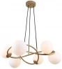 LSP-8823 Подвесная люстра Lussole Greensboro LSP-8823 (220V, на проводе, шарики, молекулы, IP21)