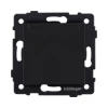 REA-006BM Розетка штепсельная SCHUKO 16A/250 В с крышкой, черный матовый Kollinger REA-006BM для Aspekt, Eleganz, Reflex