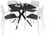 8191133801 Обеденная группа SHT-DS194 черный/белый/черный Sheffilton 8191133801