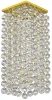 Tayo GU10.5.14.8x8.709 G Встраиваемый светильник хрустальный Dio D'Arte Tayo Gold GU10.5.14.8x8.709 G