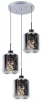 LDP 6811-3 RD CHR Подвесной светильник Lumina Deco LDP 6811-3 RD CHR (220V, на проводе)