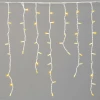 LL168-8-2Y Гирлянда Бахрома 3,2 х 0,9 м желтая, 168 LED, белый провод каучук, IP65 Laitcom LL168-8-2Y