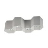 20037-WH Накладной точечный светильник Zumaline Polygon Cl 4 20037-WH
