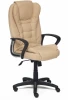 9779 Кресло BARON кож/зам, бежевый/бежевый перфорированный, 36-34/36-34/06 Tetchair 9779