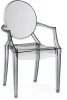15441 Пластиковый стул Woodville Luis gray 15441