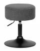 LM-2050_BlackBase Пуф DOBRIN DANNY BLACK (темно-серое букле (16)) LM-2050_BlackBase