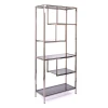 2041-SS grey Консольный стеллаж AllConsoles 2041-SS grey зеркальный хром