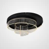 Riven01 Потолочная люстра Riven Black D50 By ImperiumLoft Riven01 (LED, 220V, круглые)