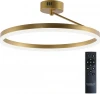 LED LAMPS 81121/3C Потолочная люстра (+ночной режим) светодиодная с пультом ДУ 56W, золото, LED Natali Kovaltseva Finam LED LAMPS 81121/3C