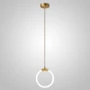 Nils01 Подвесной светильник Nils D20 Brass Imperiumloft Nils01 (240157-23) (LED, 220V, на проводе, кольцо)