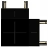 TRM-S5-CC BK Коннектор угловой для магнитного шинопровода ЭРА TRM-S5-CC BK
