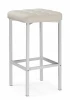 614937 Барный стул Woodville Лофт (Металл, Искусственная кожа/Белый) арт.614937