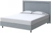 2025283 PROxSON Кровать London Boxspring Standart (Ткань: Велюр Gratta 3 Утренний туман) 140x200