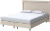 2026306 PROxSON Кровать London Boxspring Lift (Ткань: Велюр Ultra Песочный) 160x200