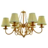 812/6-Paintgold Подвесная люстра IDLamp 812 812/6-Paintgold
