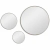 SM017SL Jupiter Silver Сет из 3-х зеркал Ø70, Ø40, Ø30 см Art-Zerkalo SM017SL 13764