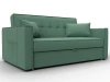 134862 Диван прямой Лига-104 (140) (ЛДСП,Брус,Фанера,Рогожка/Зеленый) Лига Диванов 134862