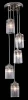 11301B/5P Люстра подвесная Natali Kovaltseva, 5 плафонов, бронза, прозрачный