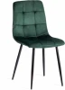 21498 Стул CHILLY (mod. JSC-220) Tetchair (Велюр,Металл /Зеленый,Черный) арт. 21498