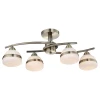 861/4PF-Oldbronze Потолочная люстра IDLamp Solena 861/4PF-Oldbronze