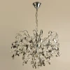 08281-0.4-06 CR Подвесная люстра Reluce 08281-0.4-06 CR (220V, хрусталь, на цепи)