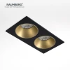 DipM2Bk/Gd Встраиваемый светильник Raumberg DIP M2 Black/Gold