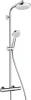 27264400 Душевая стойка Hansgrohe Crometta 160 1 Jet 27264400 с термостатом