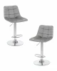 LM-5017-N_CH-M_V-MJ9-75 Набор 2 шт стул барный DOBRIN TAILOR (серый велюр (MJ9-75))