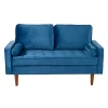 FR 0475 Диван Scott двухместный синий