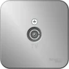 BLNTA000013 ТВ-розетка накладная оконечная (алюминий) Systeme Electric Blanca BLNTA000013