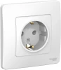 BLNRS001011 Розетка встраиваемая с заземлением (белый) Systeme Electric Blanca BLNRS001011