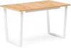 489670 Стол раскладной Notta Лота Лофт 120 25 мм дуб вотан / белый матовый 489670