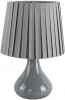 8184/1T Настольная лампа Lumion Naina 8184/1T серый, керамика/текстиль E14 1*40W 220V (выключатель)