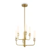 FR5482CL-06BS1 Потолочная люстра на штанге Freya Sunspot FR5482CL-06BS1