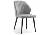15219 Обеденный стул на металлокаркасе Woodville Kosta gray / black 15219
