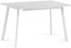 489650 Стол раскладной Notta Колон Лофт 120 25 мм юта / белый матовый 489650