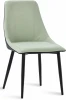 HSBI_DC2203_green Стул Harmony Whirl Hesby Экокожа/Светло-зеленый,Черный арт.HSBI_DC2203_green