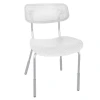 9324763805 Стул Sheffilton SHT-S85PB-1 белый/белый/хром лак 9324763805