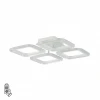 8026/42CL Потолочная люстра светодиодная с ПДУ Lumion Kvadro 8026/42CL белый/белый, металл/акрил LED 42W 3000-6000К 220V